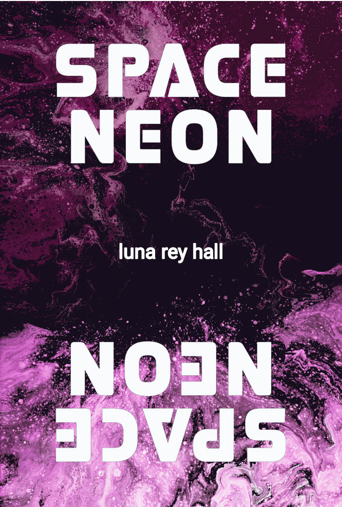 space neon neon space