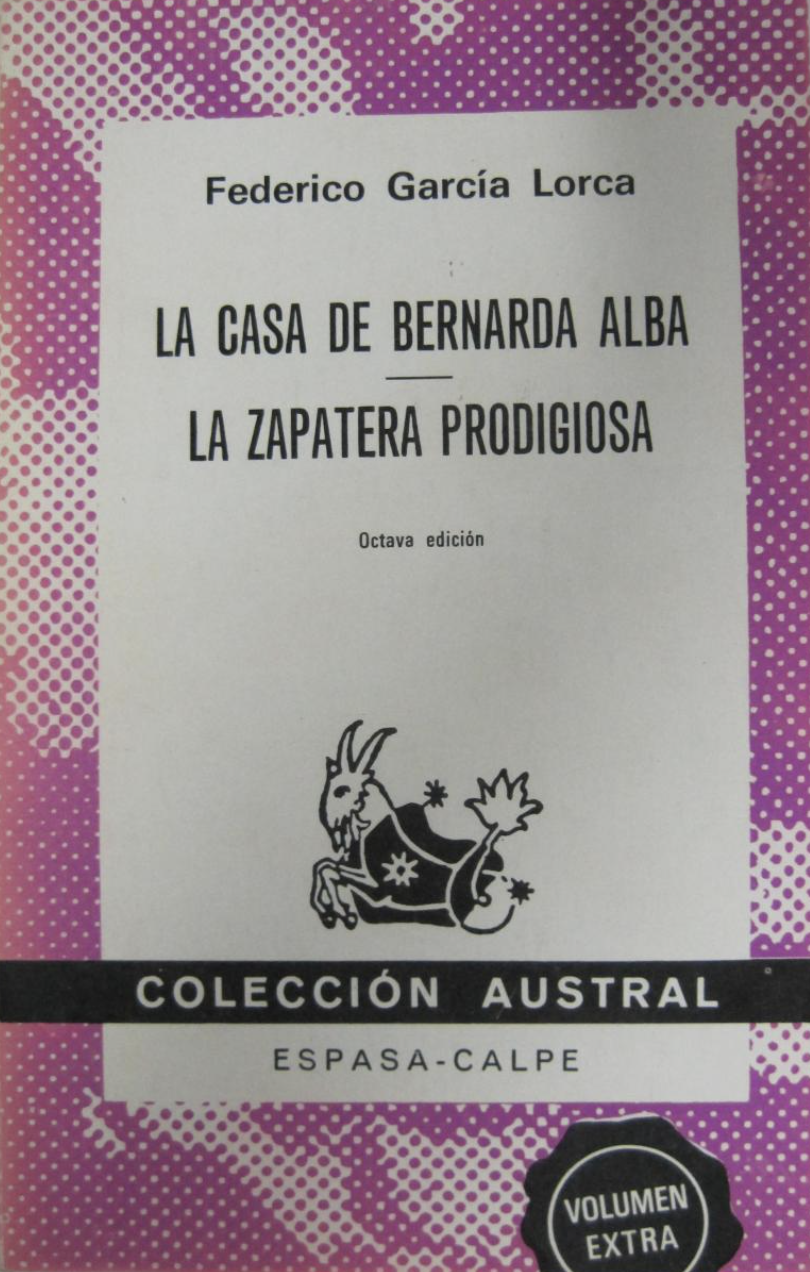 La casa de Bernarda Alba. La zapatera prodigiosa book cover