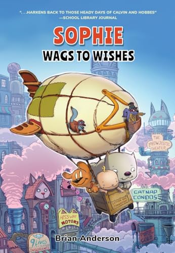 Sophie: Wags to Wishes (Vol 3): A Graphic Novel Book Cover