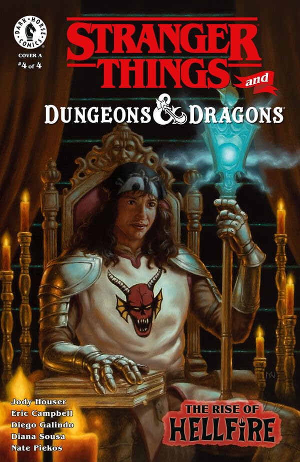 Stranger Things and Dungeons & Dragons book cover