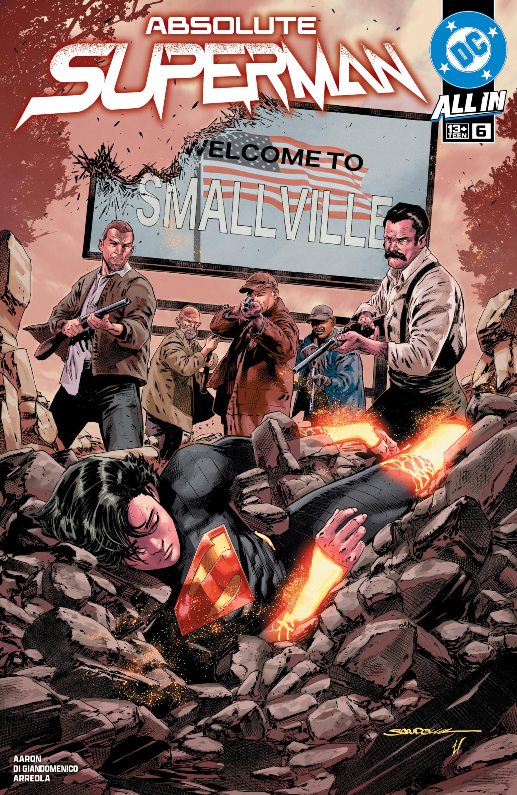 Absolute Superman (2024-) #6 book cover