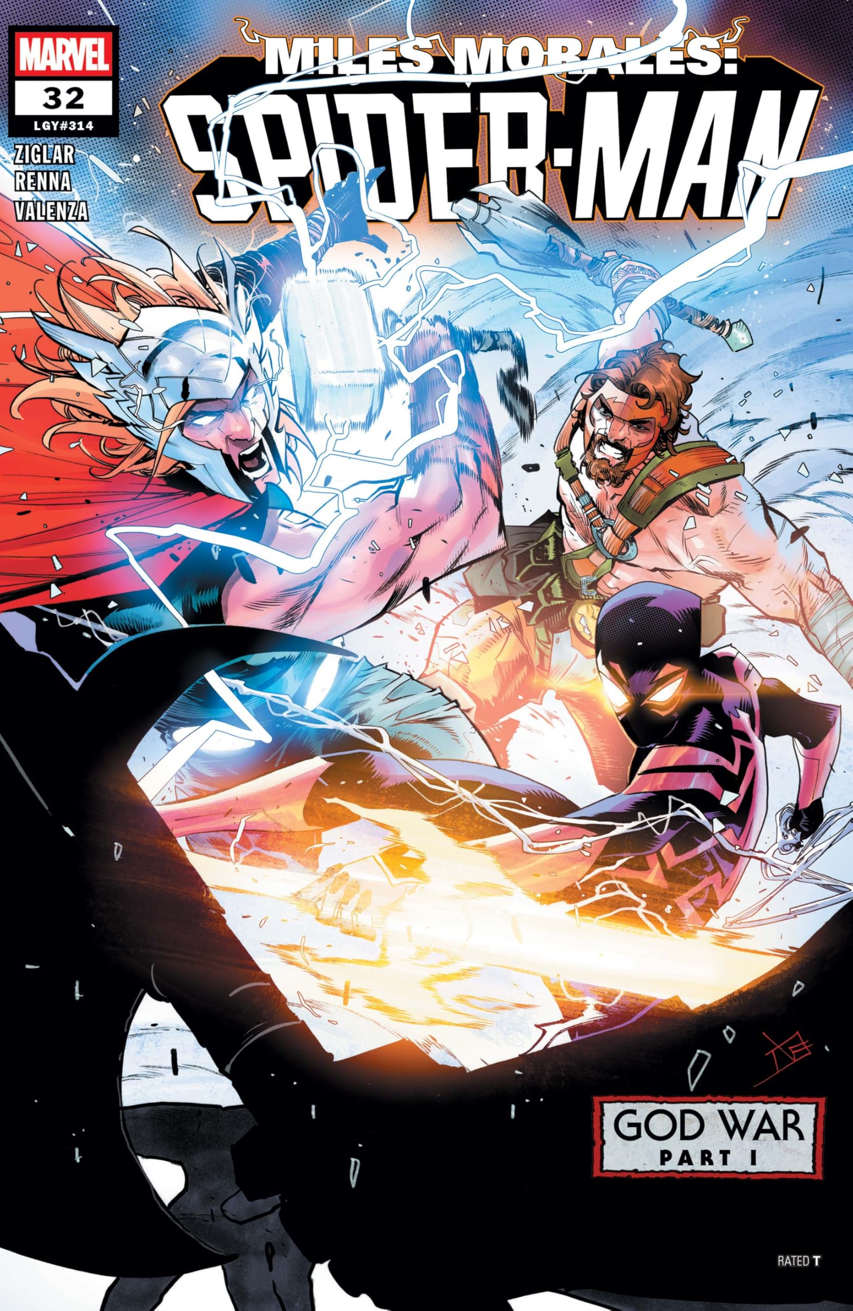 Miles Morales Spider Man #32 book cover