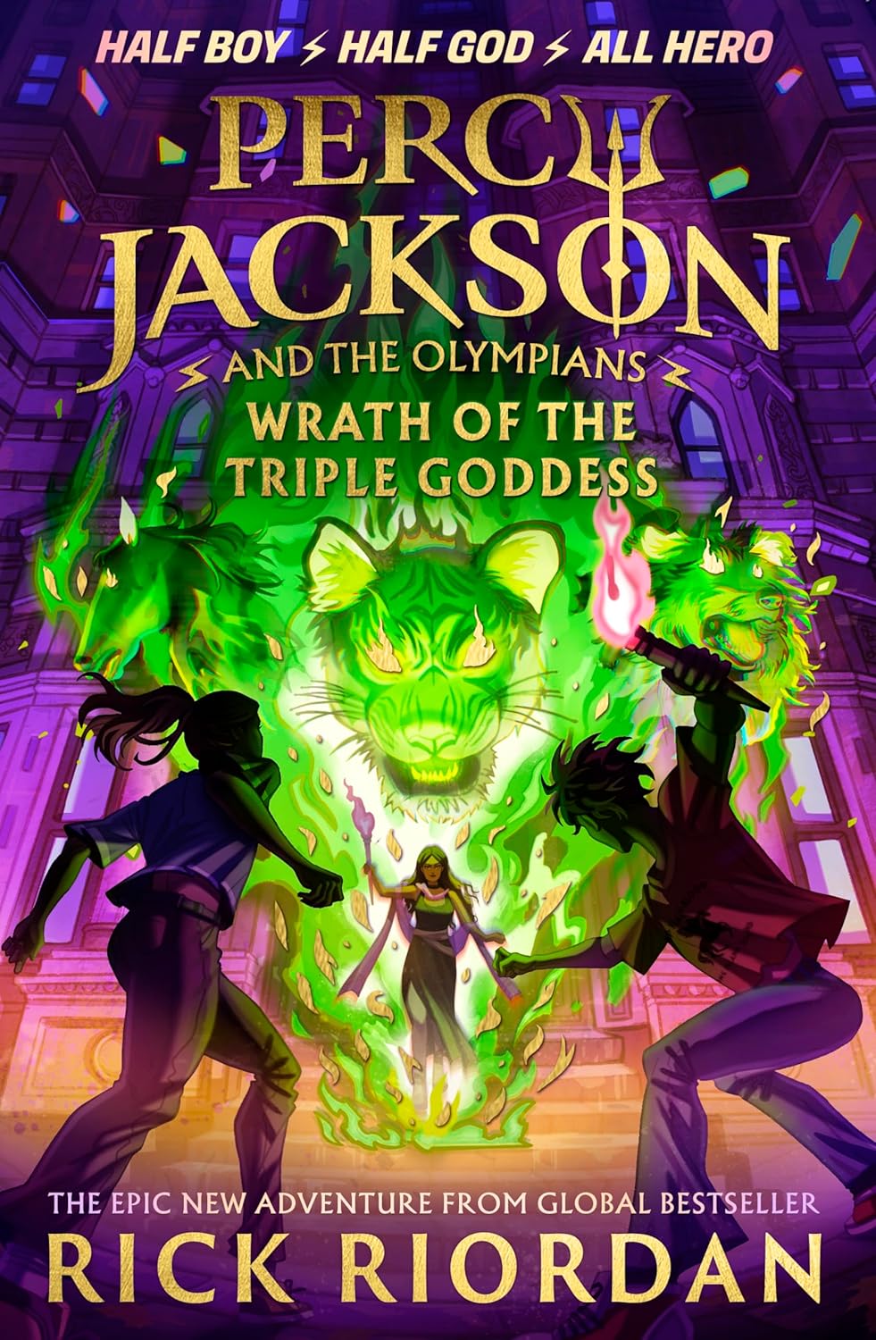 Wrath of the Triple Goddess (Percy Jackson and the Olympians, #7)