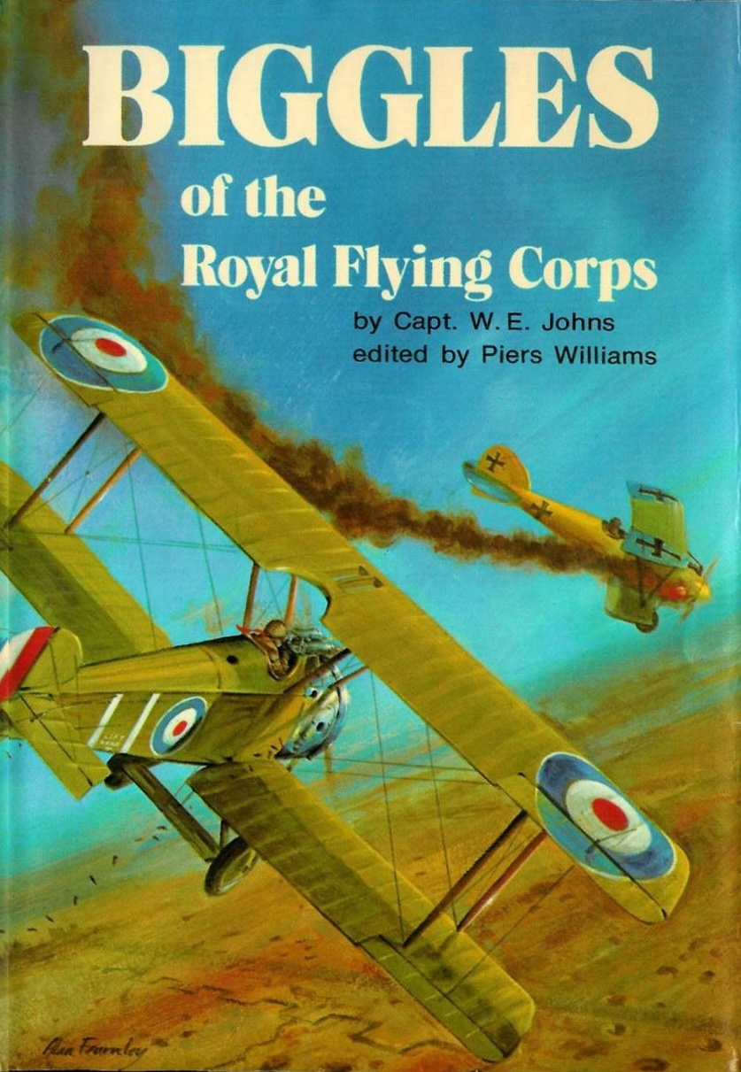 Biggles of the Royal Flying Corps book cover