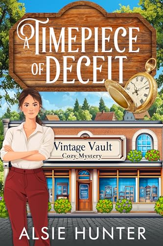 A Timepiece of Deceit: A Cozy Mystery of Lost Heirlooms and Underground Secrets