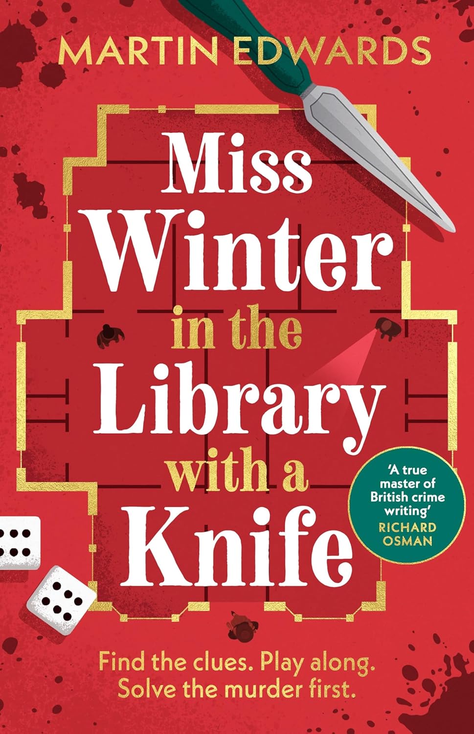 Miss Winter in the Library with a Knife book cover