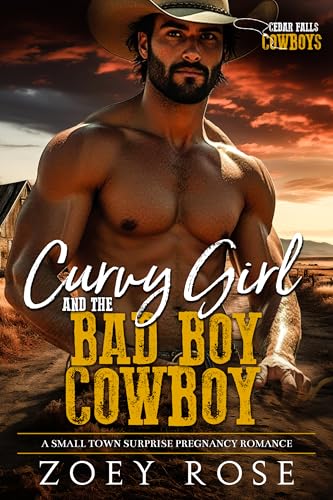 Curvy Girl and the Bad Boy Cowboy book cover