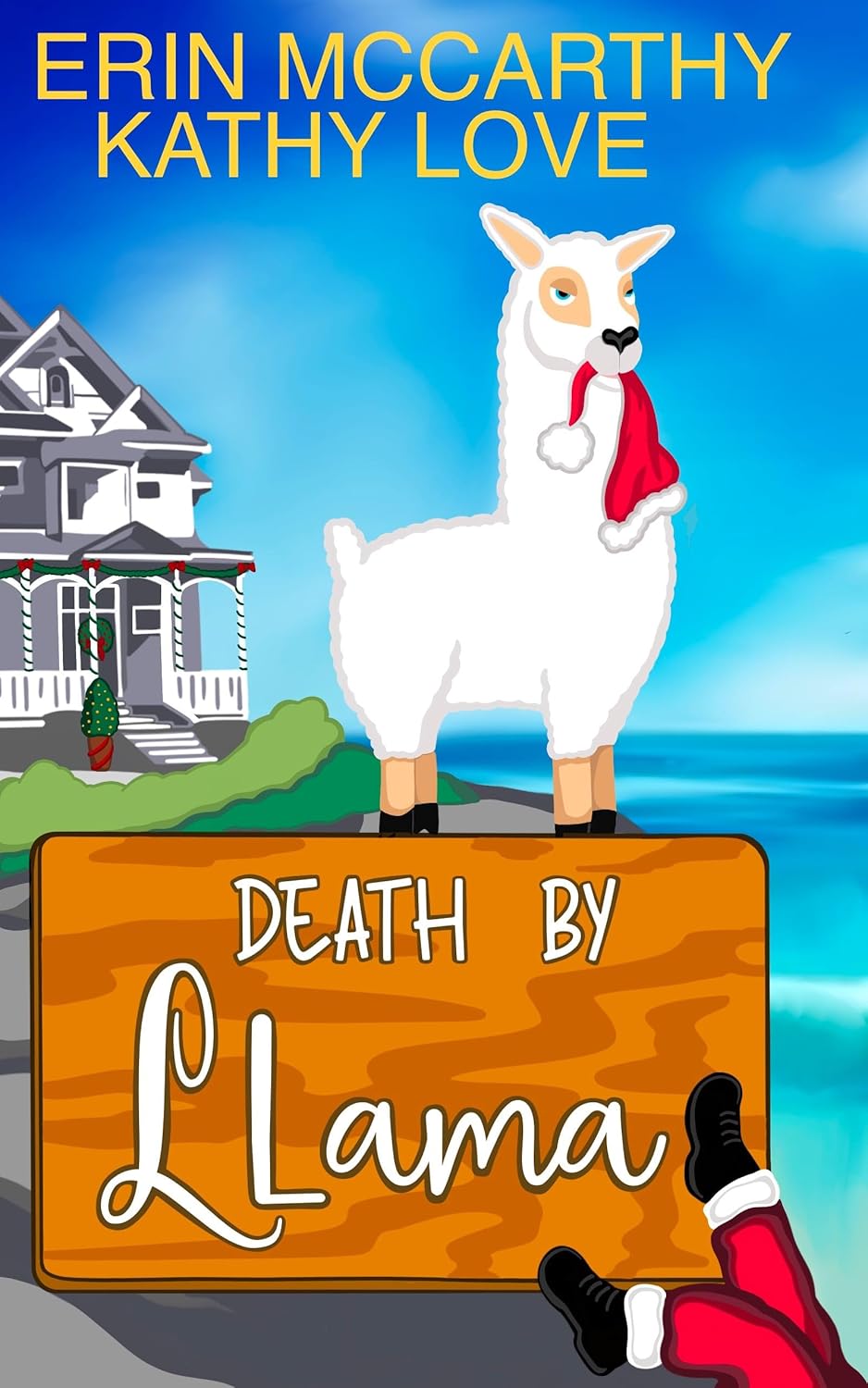 Death By Llama book cover