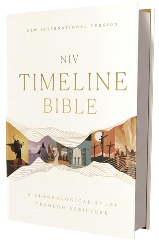 NIV, Timeline Bible, Hardcover, Red Letter, Comfort Print book cover