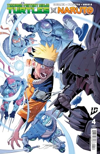 Teenage Mutant Ninja Turtles x Naruto #4 book cover