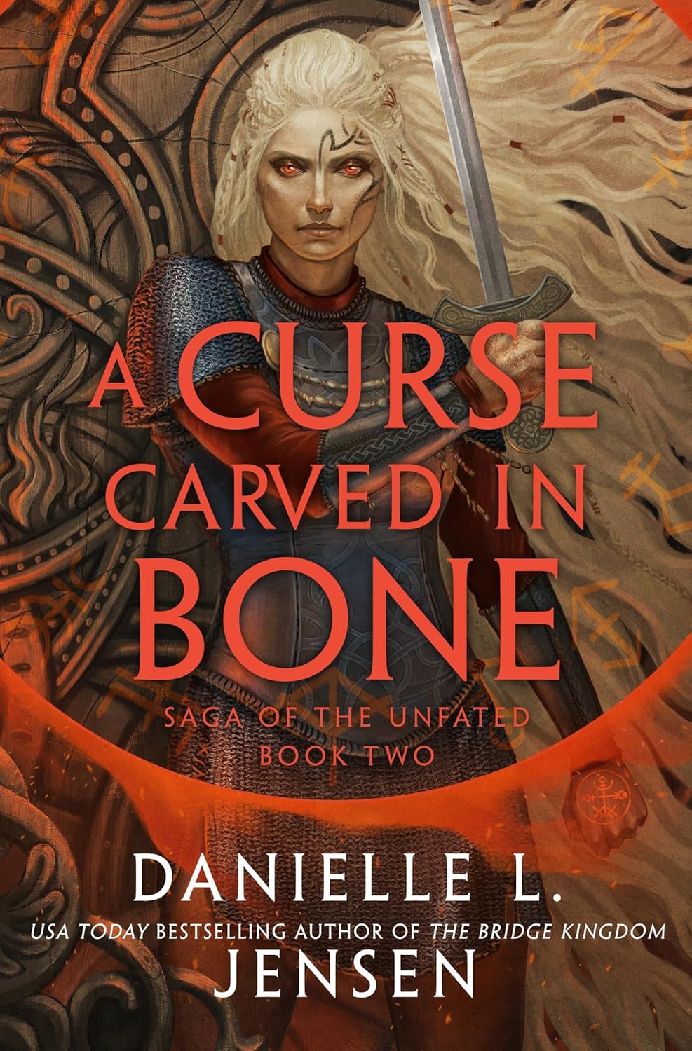A Curse Carved in Bone (Saga of the Unfated, #2)