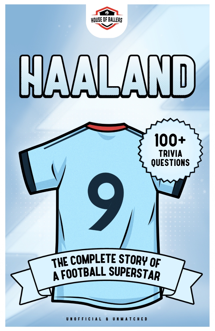 Haaland: The Complete Story of a Football Superstar: Includes 100+ Interesting Trivia Questions and Shocking Fun Facts Every Fan Needs to Know!