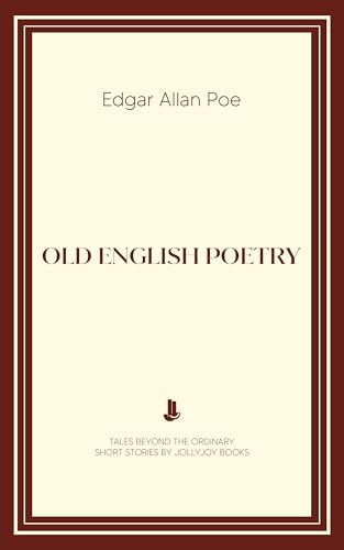 Old English Poetry book cover