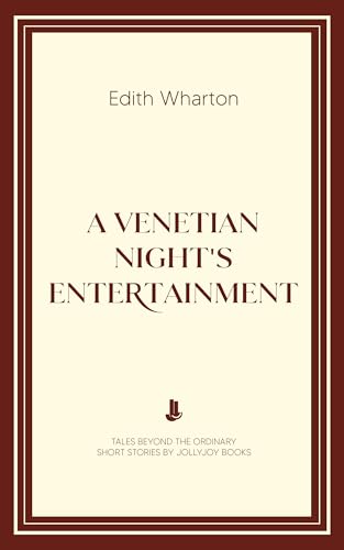 A Venetian Night's Entertainment book cover