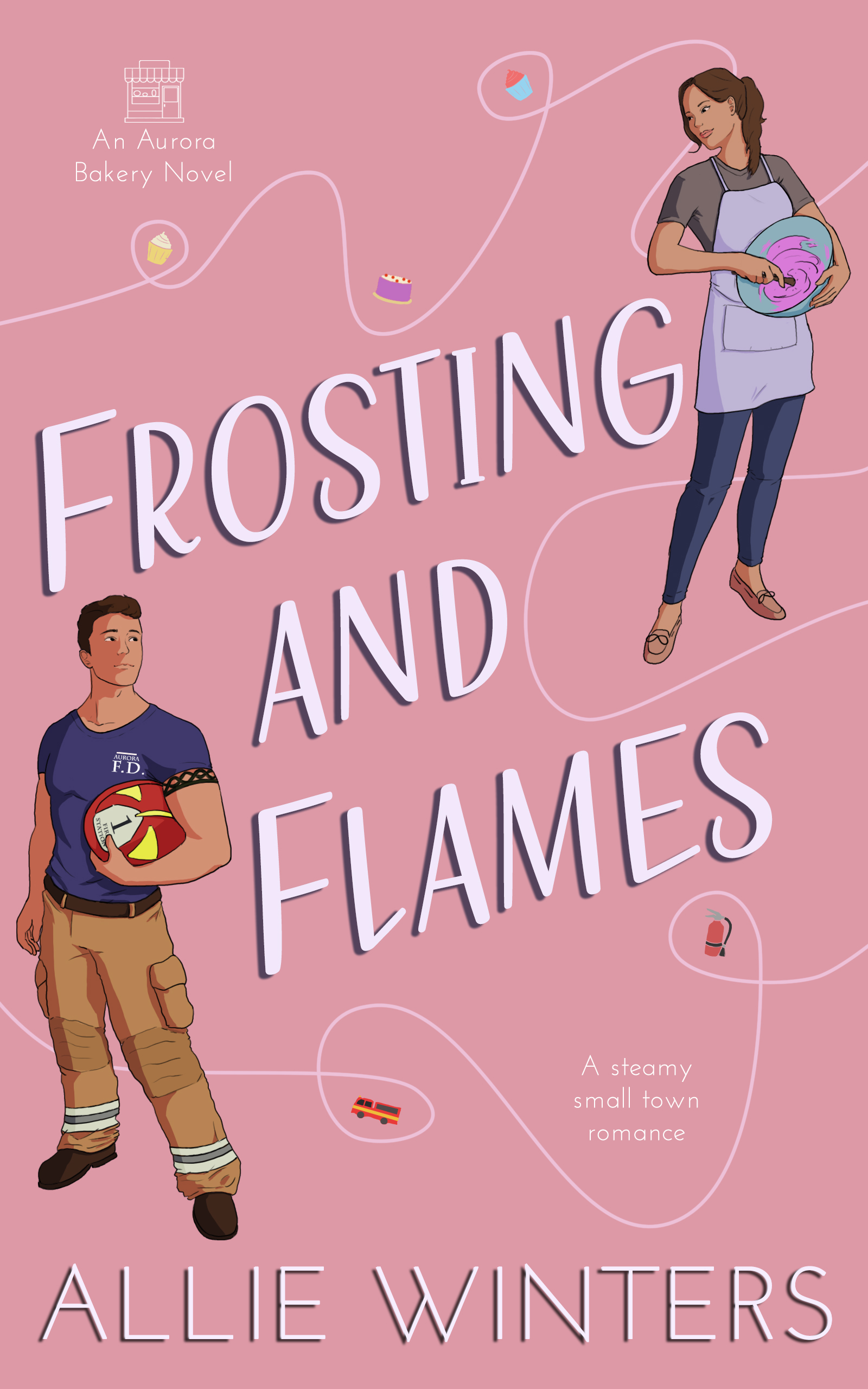 Frosting and Flames book cover