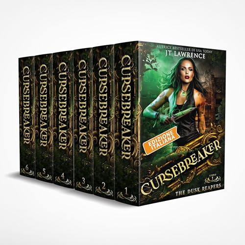 Cursebreaker Boxset, edizione italiana, una serie completa di 6 libri book cover