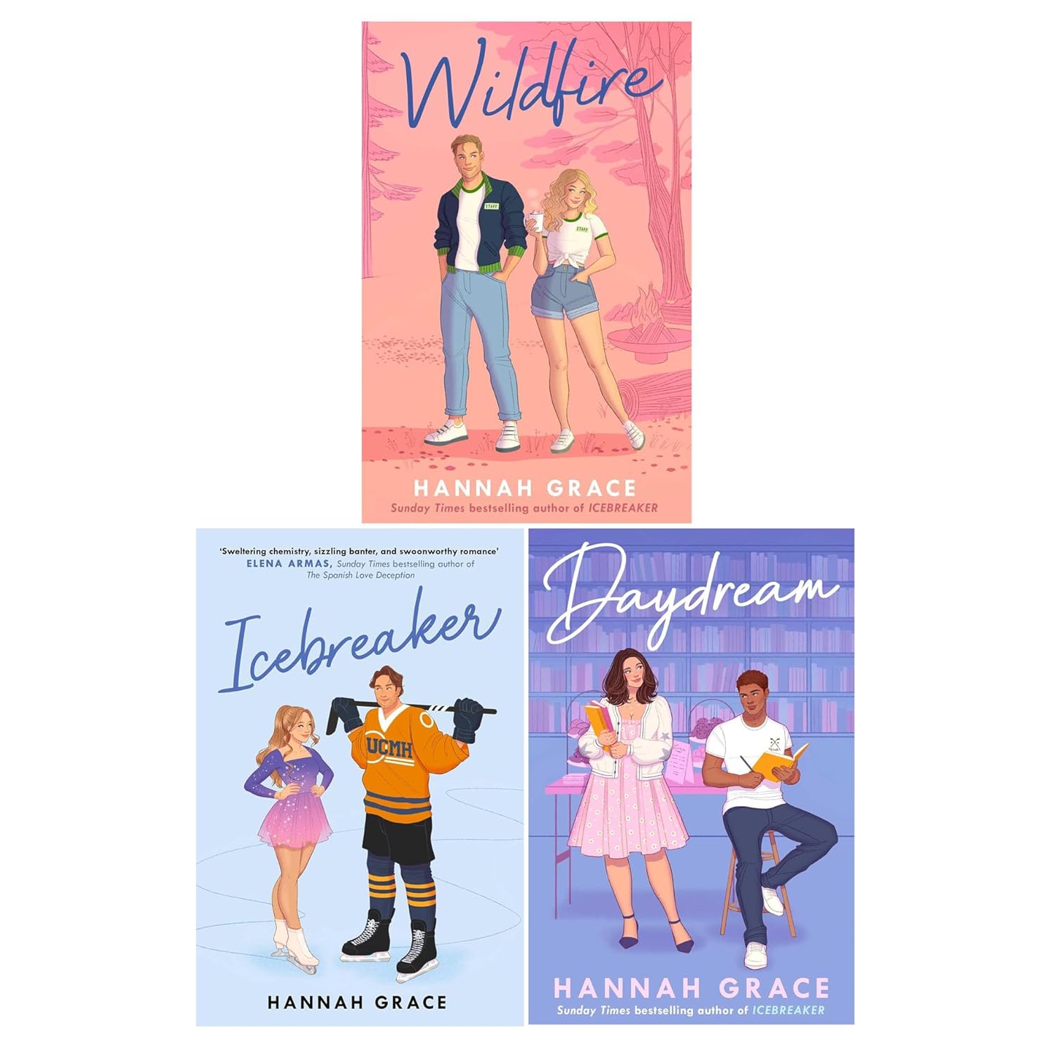 The Maple Hills Series 3 Book Collection Set By Hannah Grace