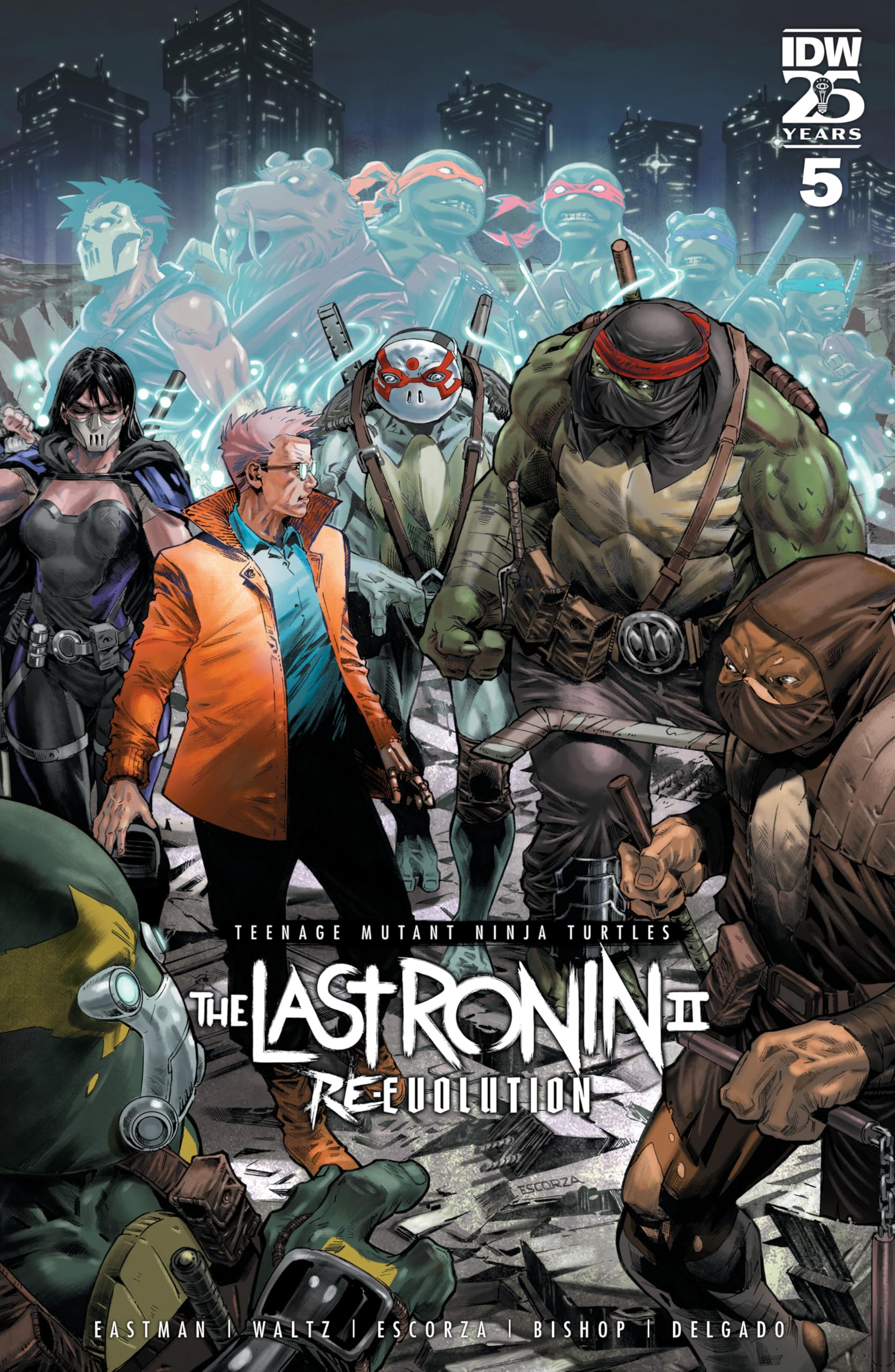Teenage Mutant Ninja Turtles: The Last Ronin II—Re-Evolution #5
