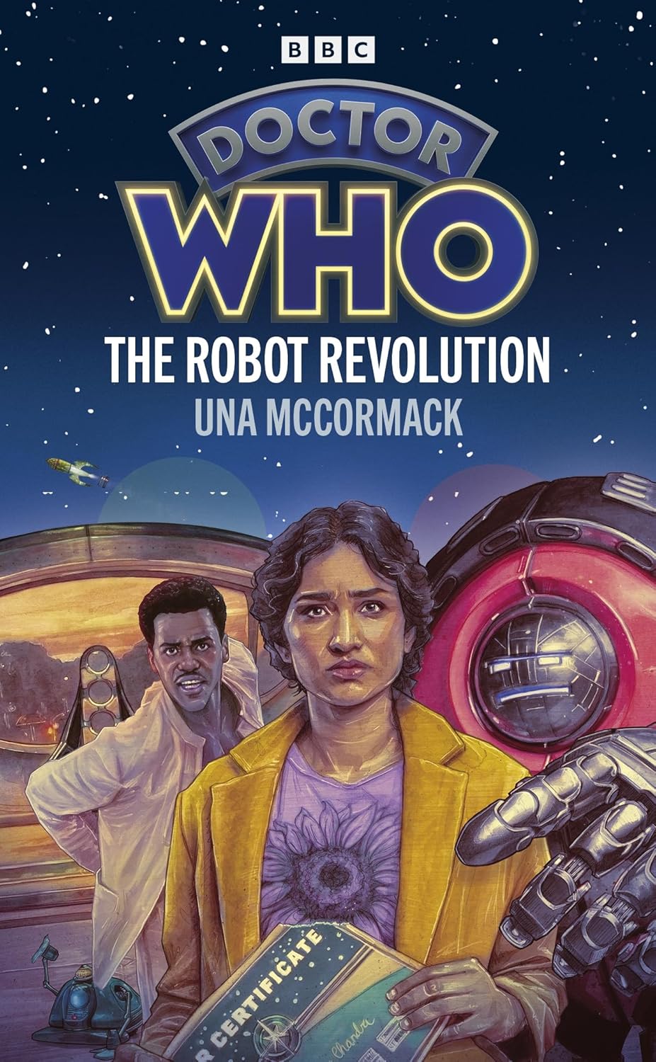 Doctor Who book cover