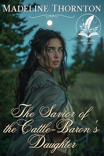 The Savior of the Cattle-Baron's Daughter: A Historical Western Romance Novel