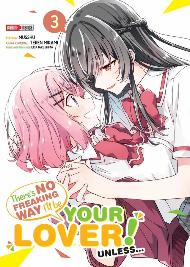 There's No Freaking Way I'll be Your Lover! Unless… Manga book cover 3