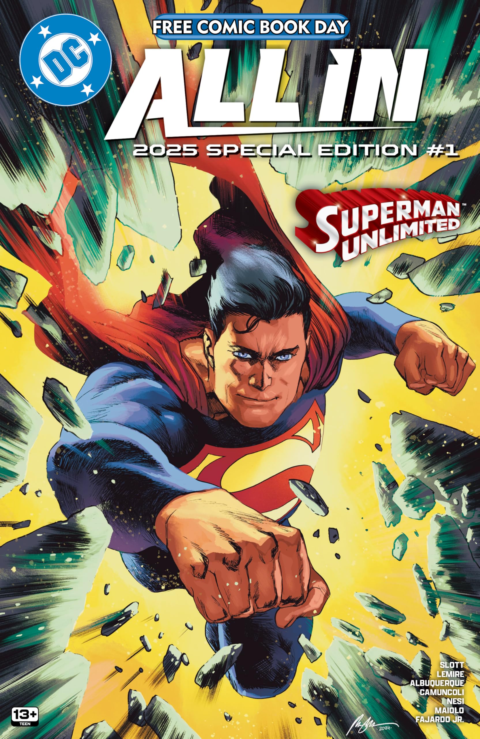Free Comic Book Day 2025: DC All In / Absolute Universe #1