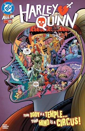 Harley Quinn #51 CVR B Nakayama Card Stock Var book cover
