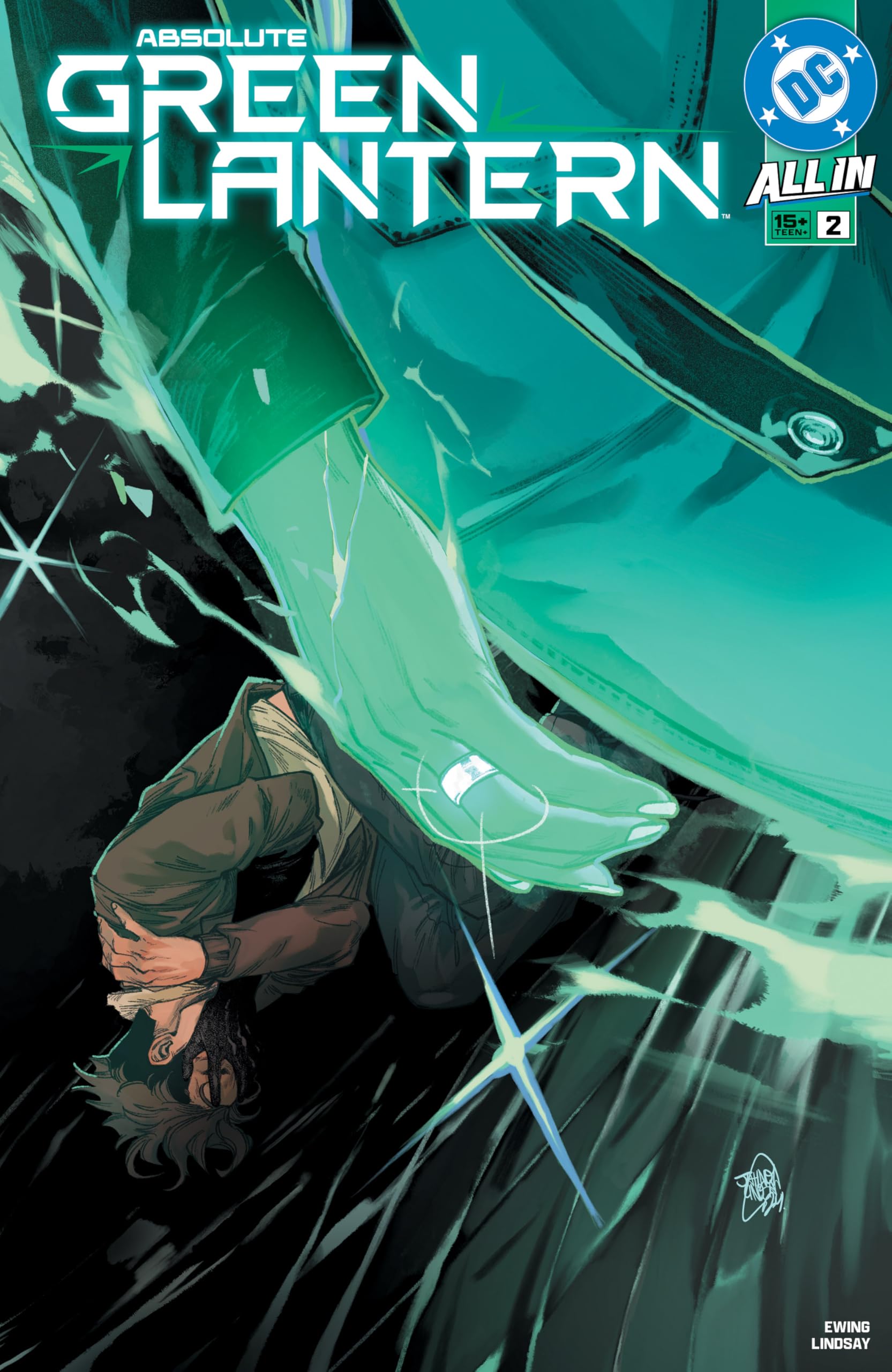 Absolute Green Lantern (2025-) book cover 2