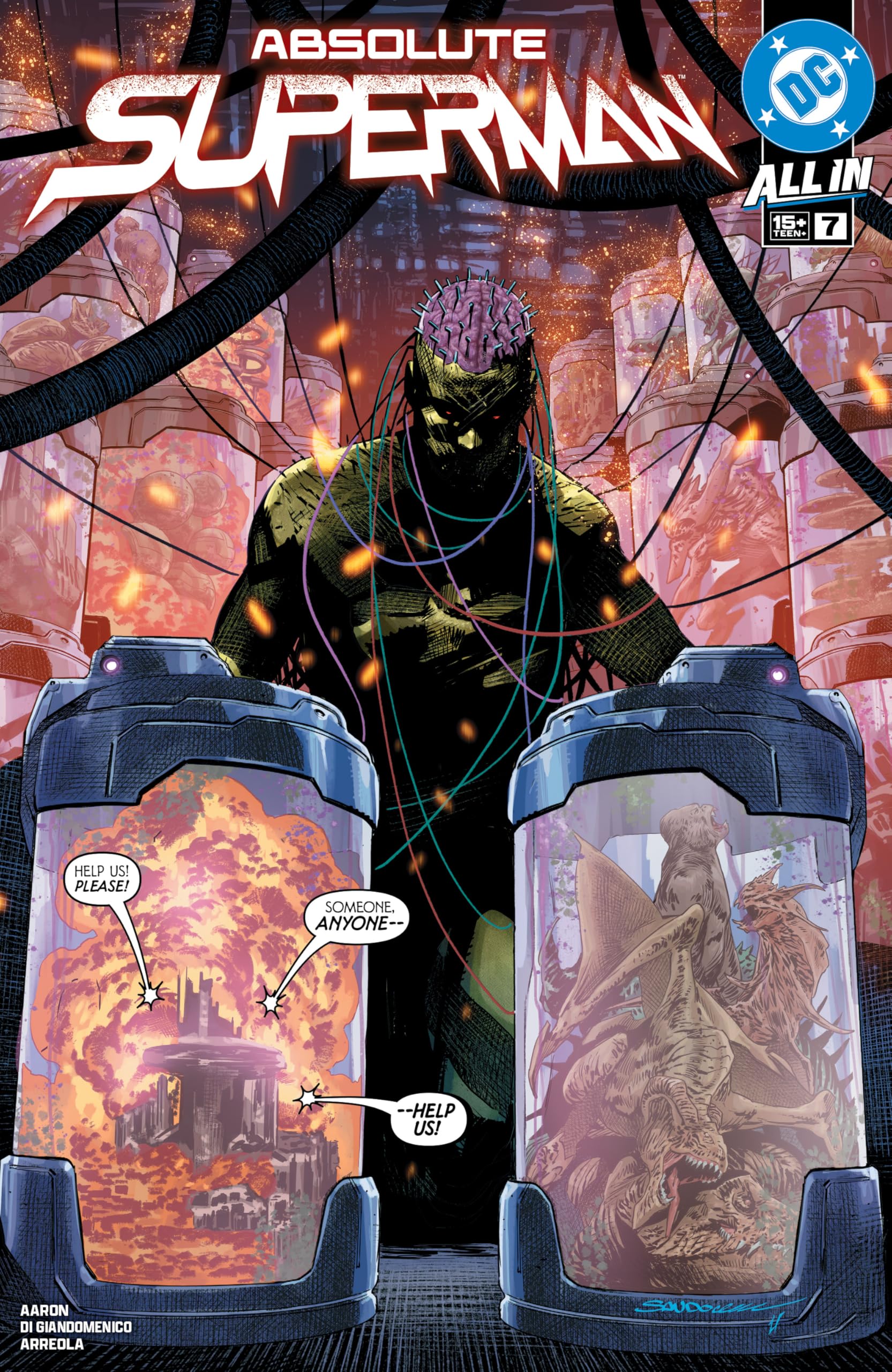 Absolute Superman (2024-) #7 book cover