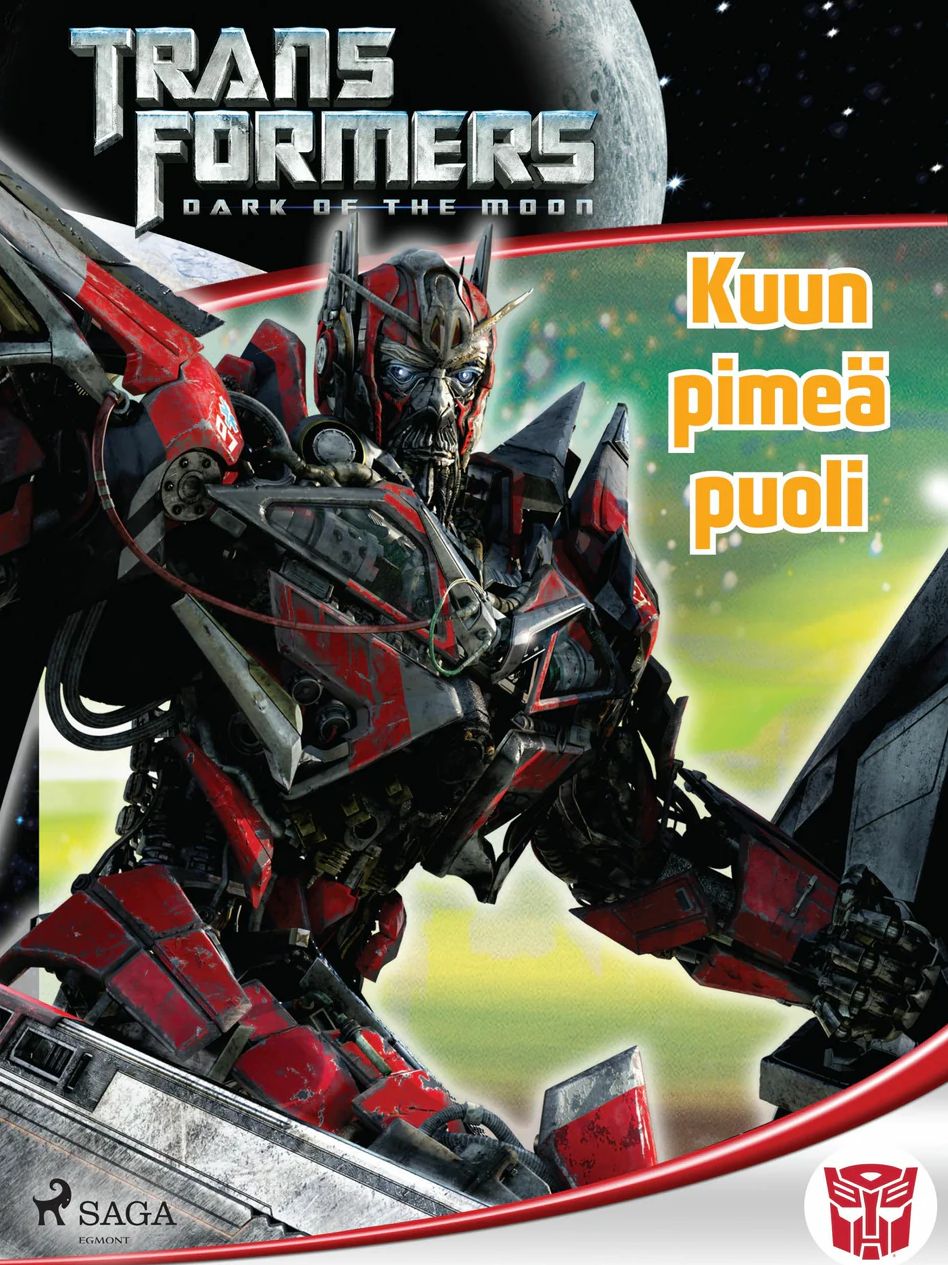 Transformers - Kuun pimeä puoli book cover