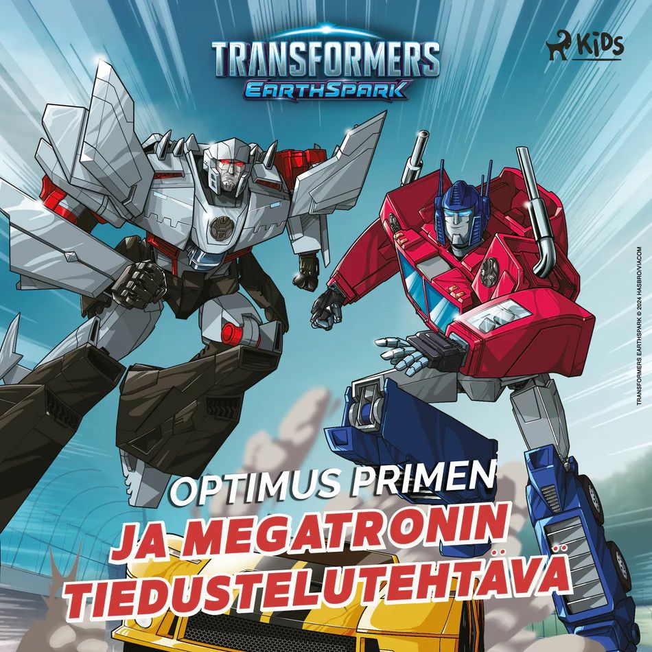 Transformers – Optimus Primen ja Megatronin tiedustelutehtävä book cover