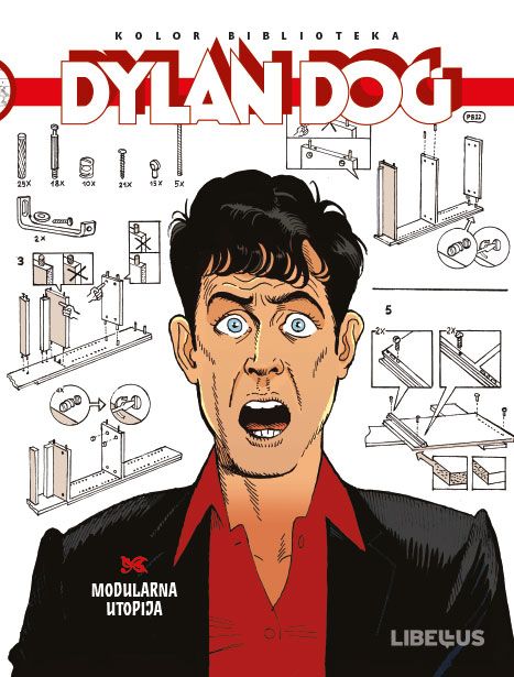 Dylan Dog kolor, 43. knjiga, Modularna utopija book cover