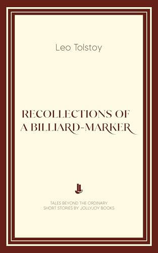 Recollections of a Billiard-marker book cover