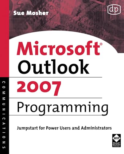 Microsoft Outlook 2007 Programming book cover