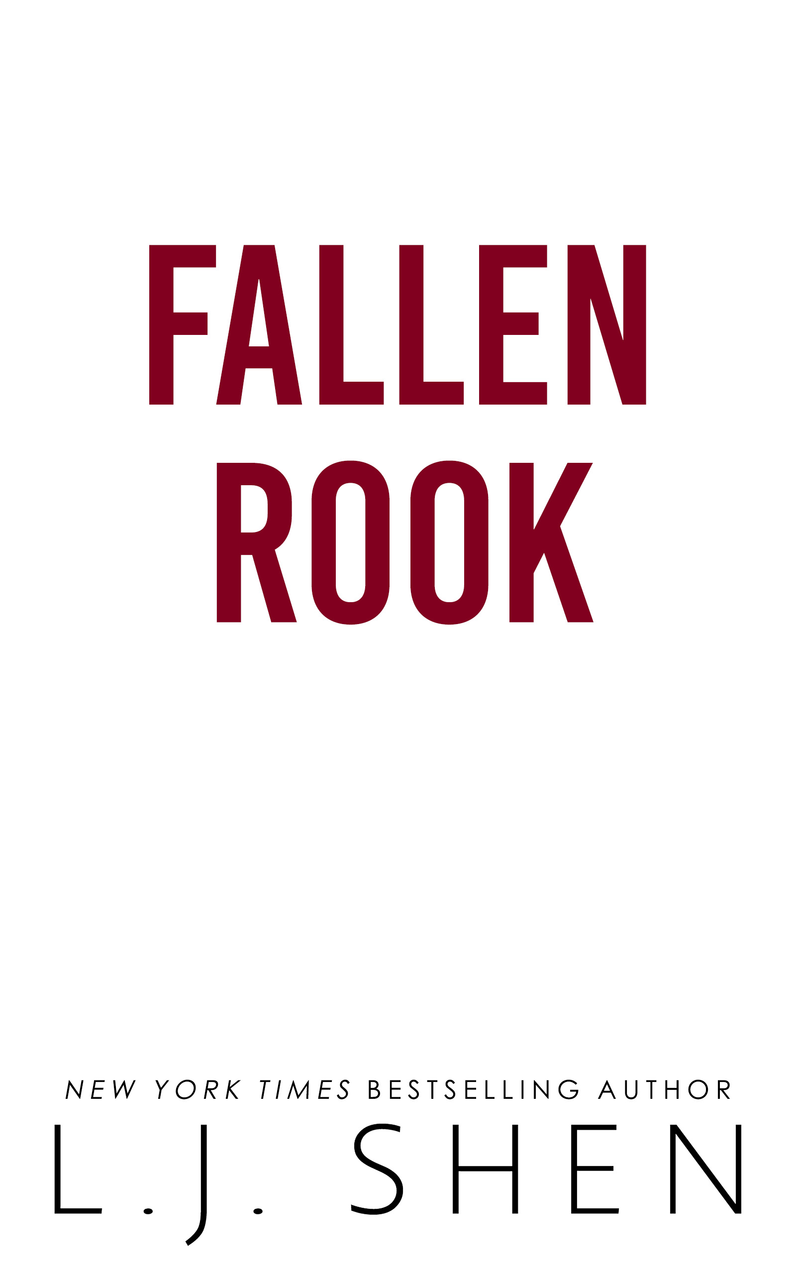 Fallen Rook book cover