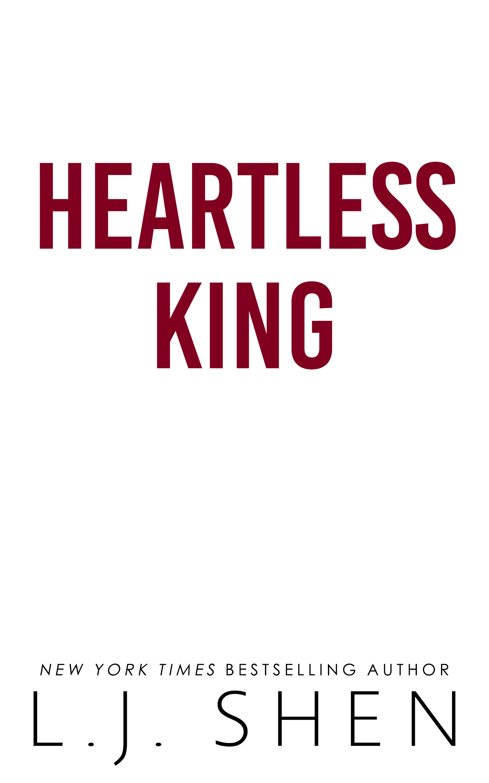 Heartless King book cover