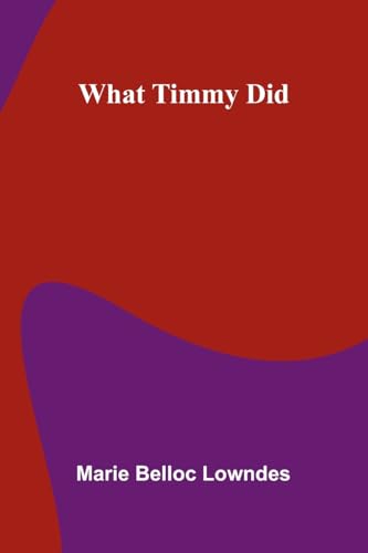 What Timmy Did book cover