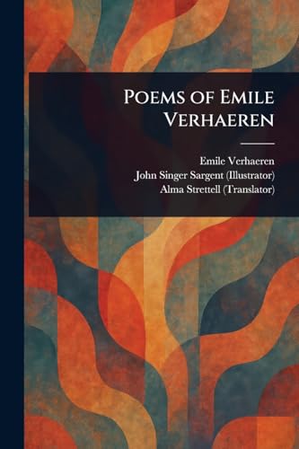 Poems of Emile Verhaeren book cover