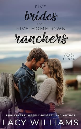 Five Brides for Five Hometown Ranchers book cover
