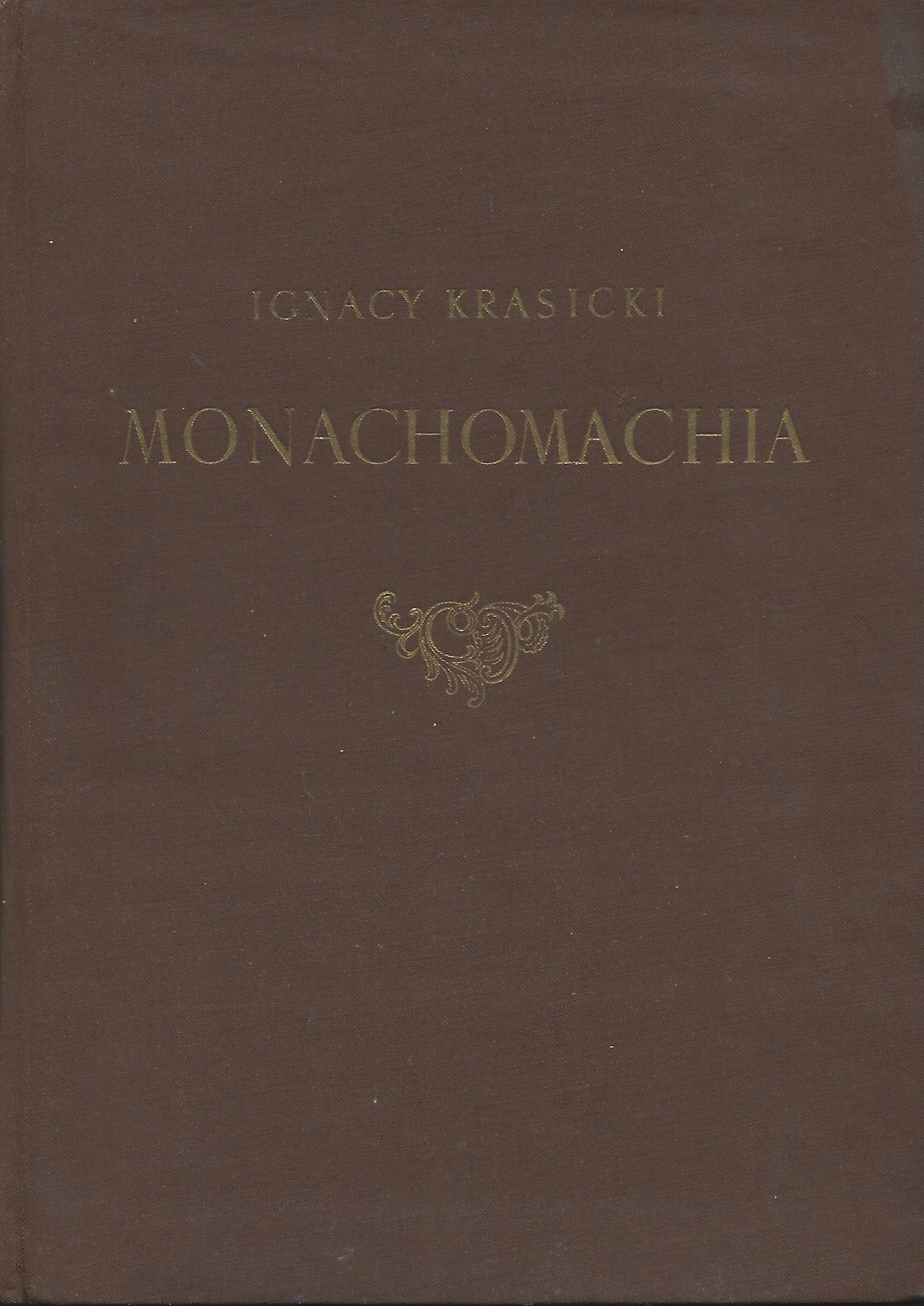 Monachomachia czyli Wojna Mnichów