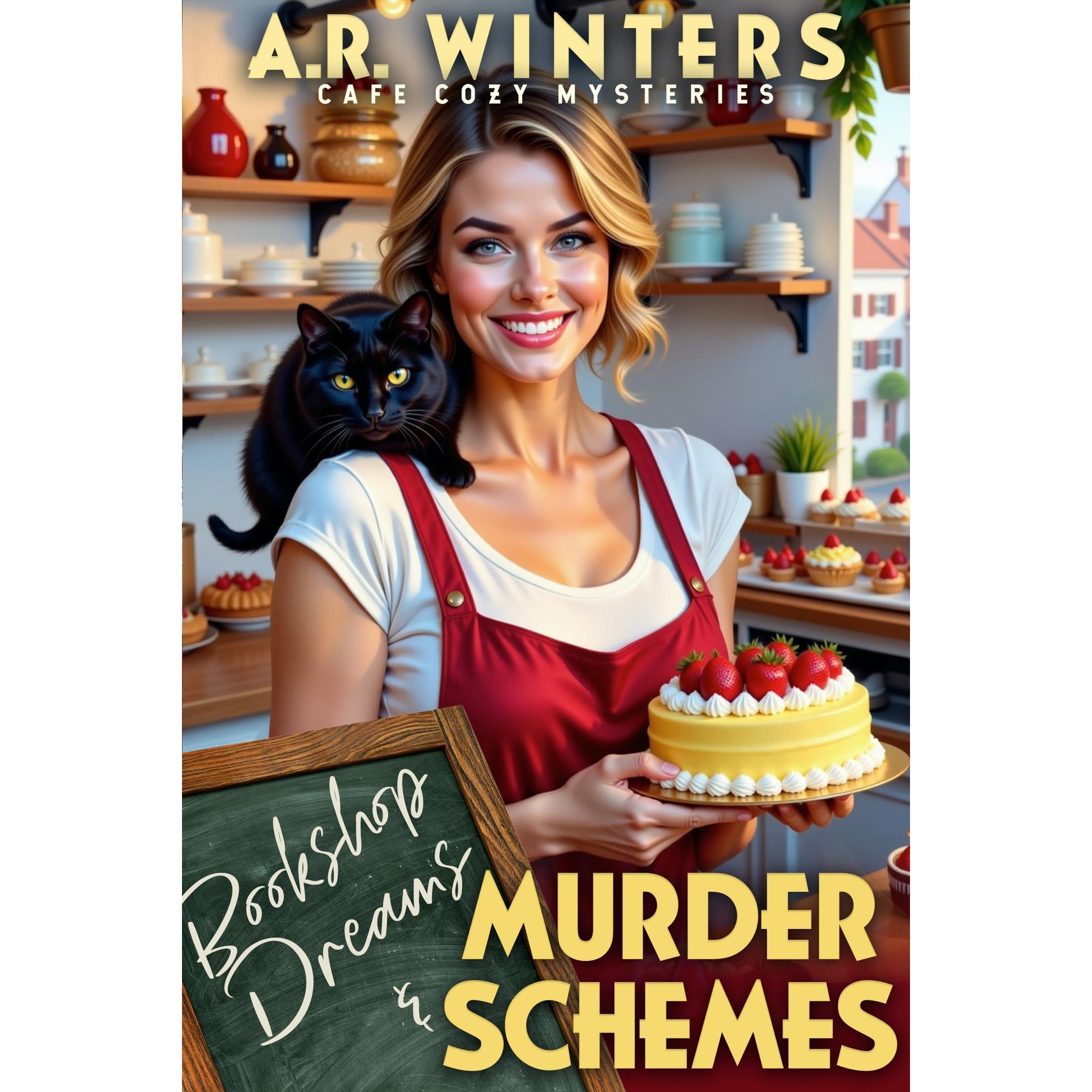 Bookshop Dreams and Murder Schemes: A Laugh-Out-Loud Cozy Cafe Mystery ...