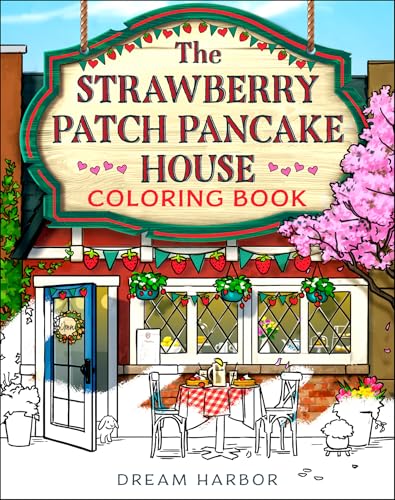 The Strawberry Patch Pancake House Coloring Book book cover