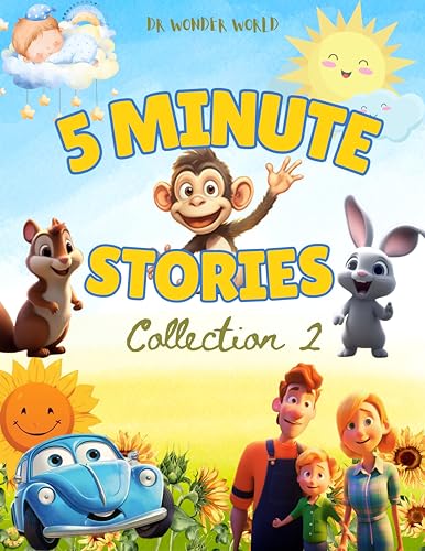 5 Minute Stories : Collection 2: Short Bedtime Stories for Kids 2-6 ...