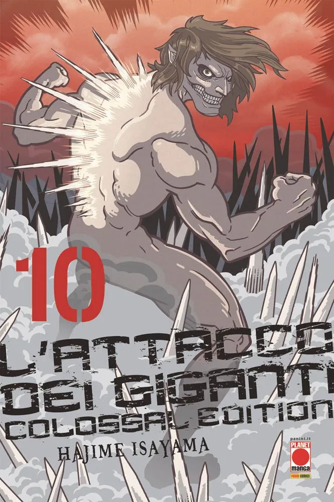 L'Attacco dei Giganti. Colossal Edition, Vol. 10 book cover