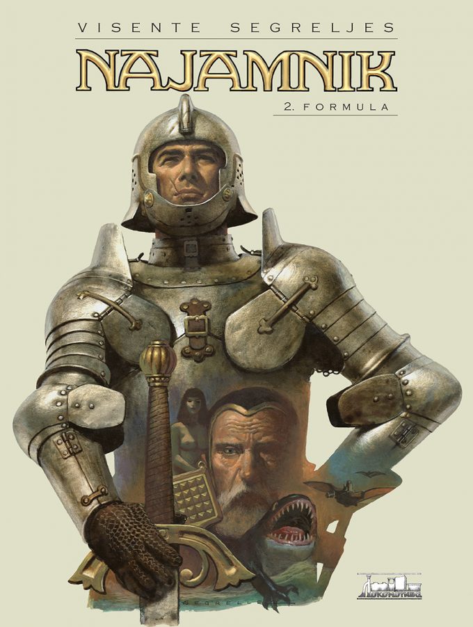El Mercenario book cover 2