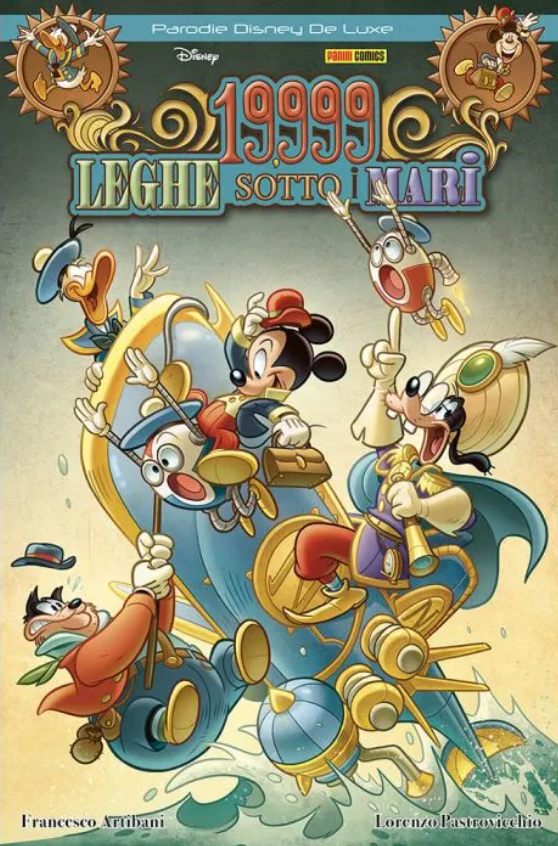 19,999 Leghe Sotto i Mari book cover