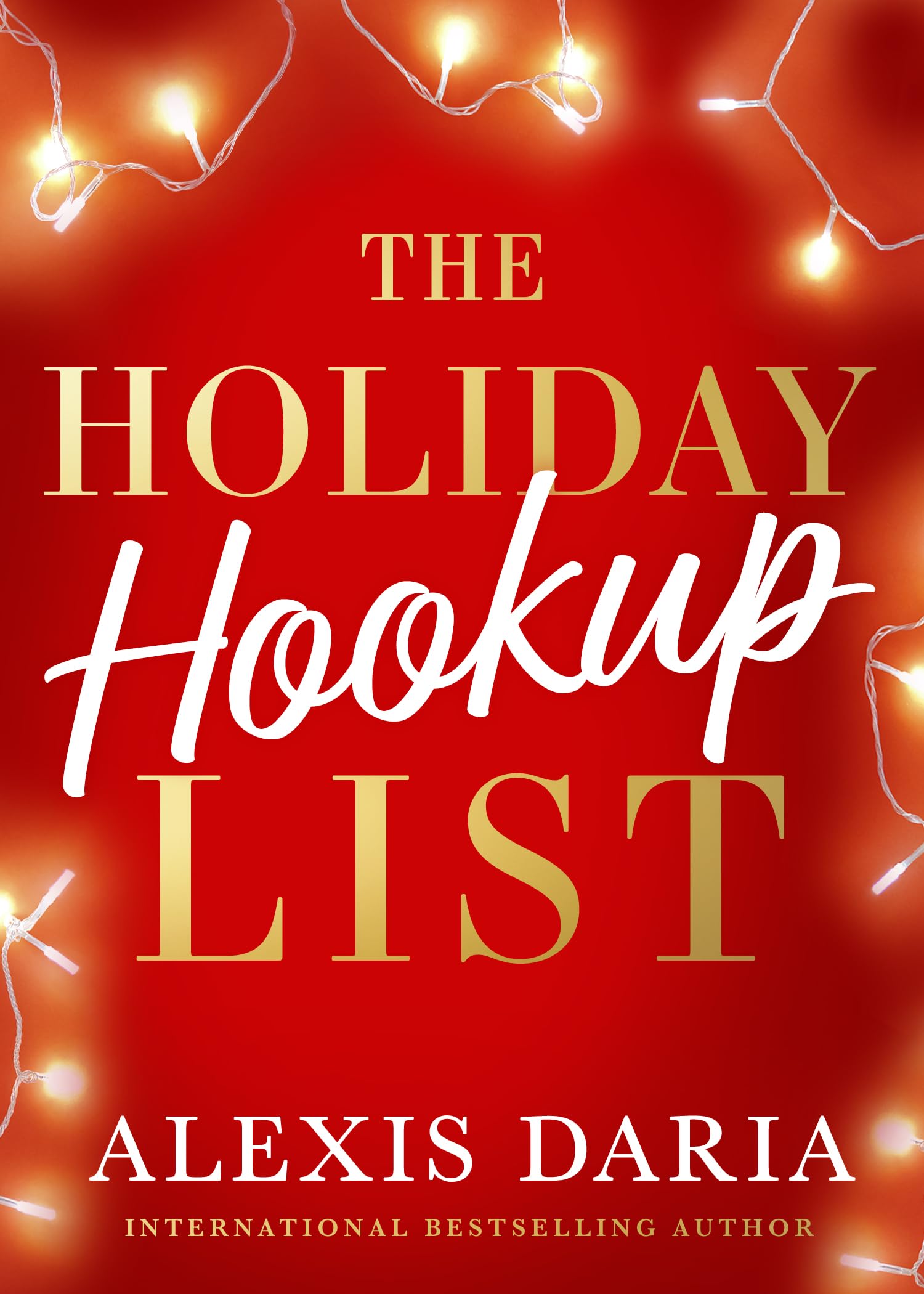 The Holiday Hookup List Book Cover