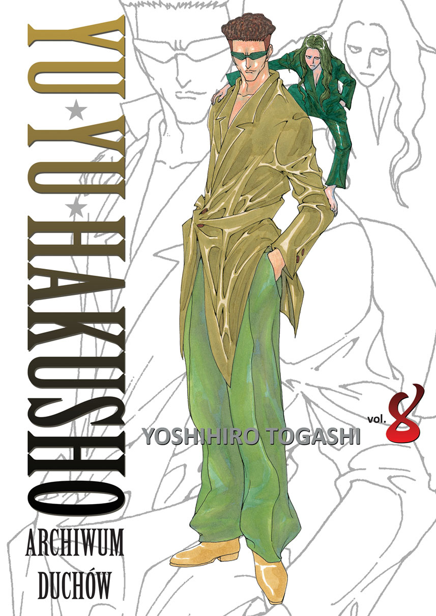 Yu Yu Hakusho book cover