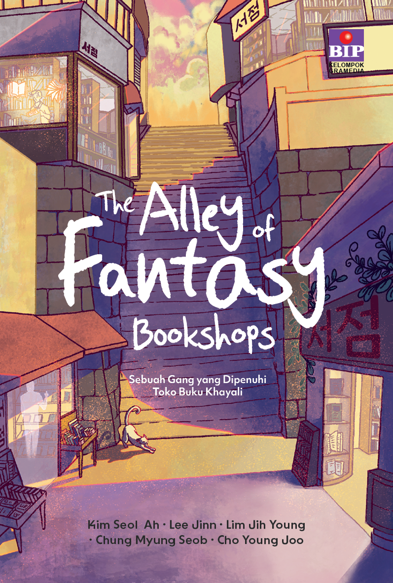 The Alley of Fantasy Bookshops - Sebuah Gang yang Dipenuhi Toko Buku Khayali