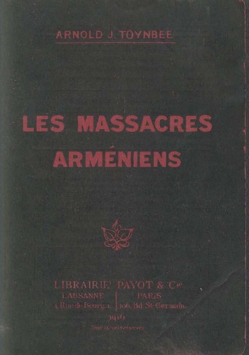 Les massacres arméniens book cover